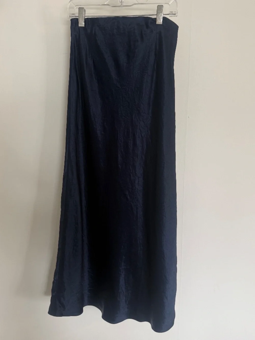 Baboon Aritzia Silk Slip Navy Skirt - Picture 5 of 5